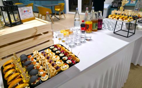 Plat gastronomique pour &eacute;v&eacute;nement d'entreprise &agrave; Rennes